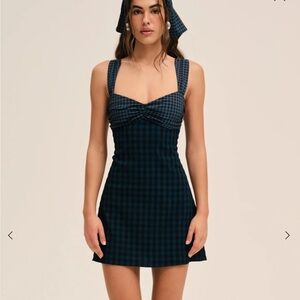 For Love & Lemons Blue River Mini Dress size S